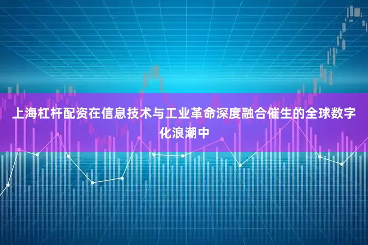 上海杠杆配资在信息技术与工业革命深度融合催生的全球数字化浪潮中
